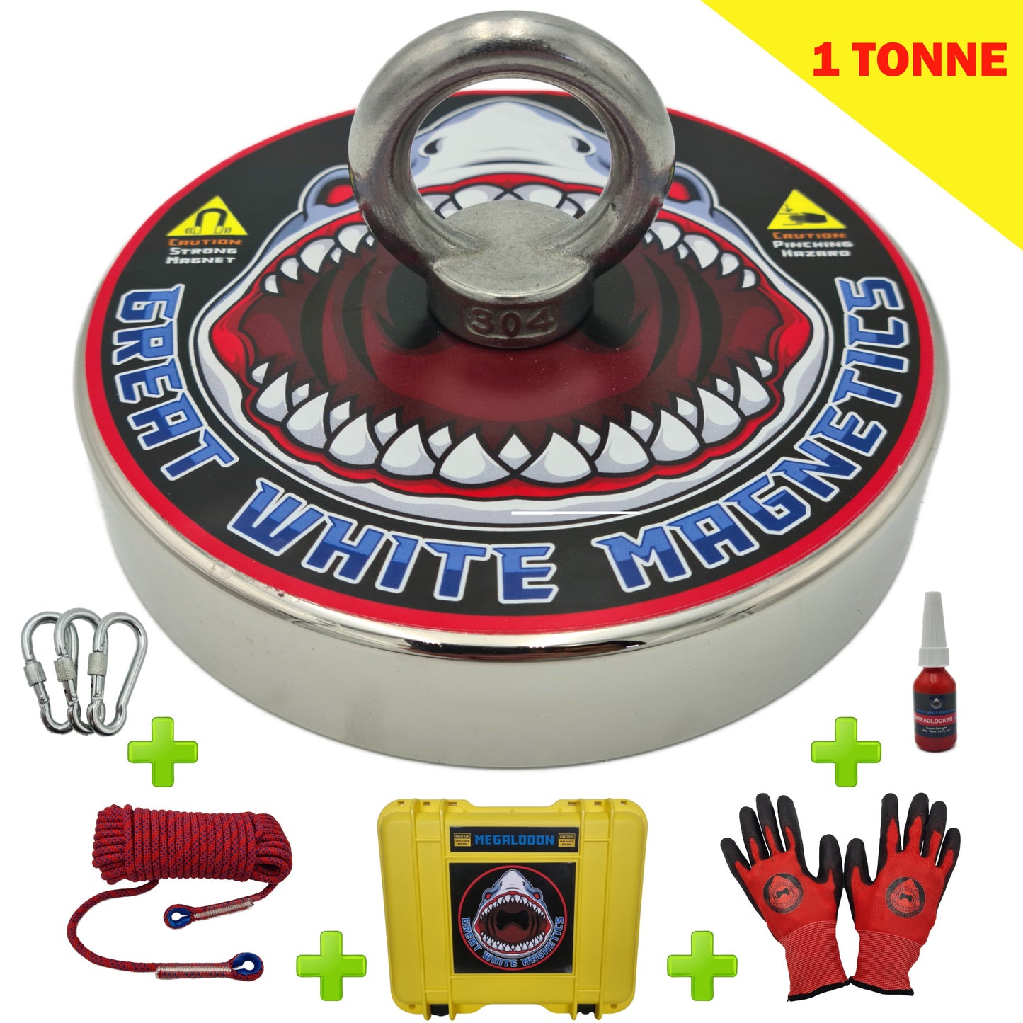 MEGALODON - 1 Tonne Expert Magnet Fishing KitI