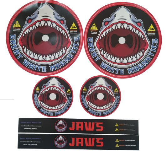 Sticker Pack - Great White Magnetics