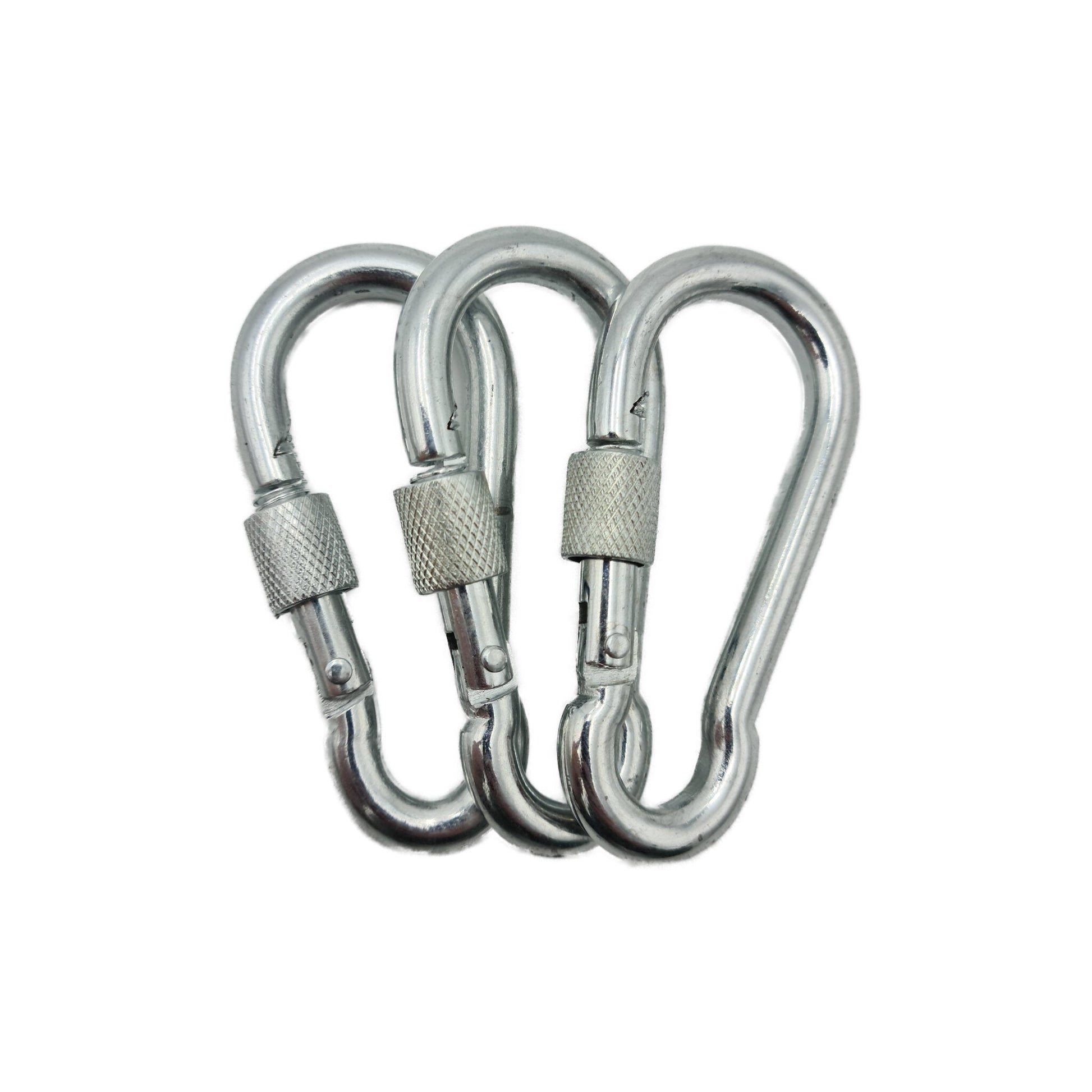 Triple Carabiners for Magnet Fishing