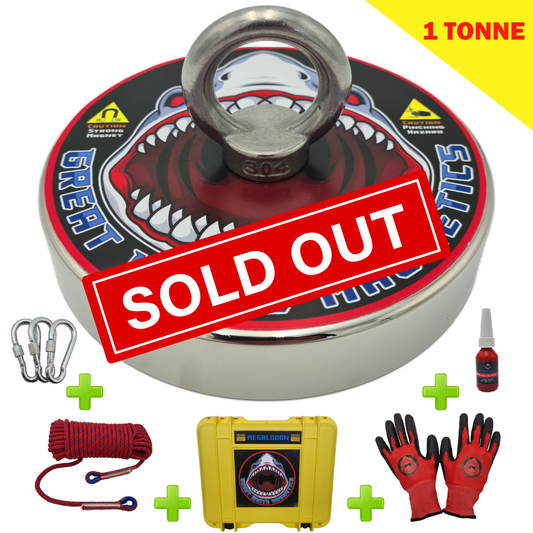 MEGALODON - 1 Tonne Expert Magnet Fishing KitI