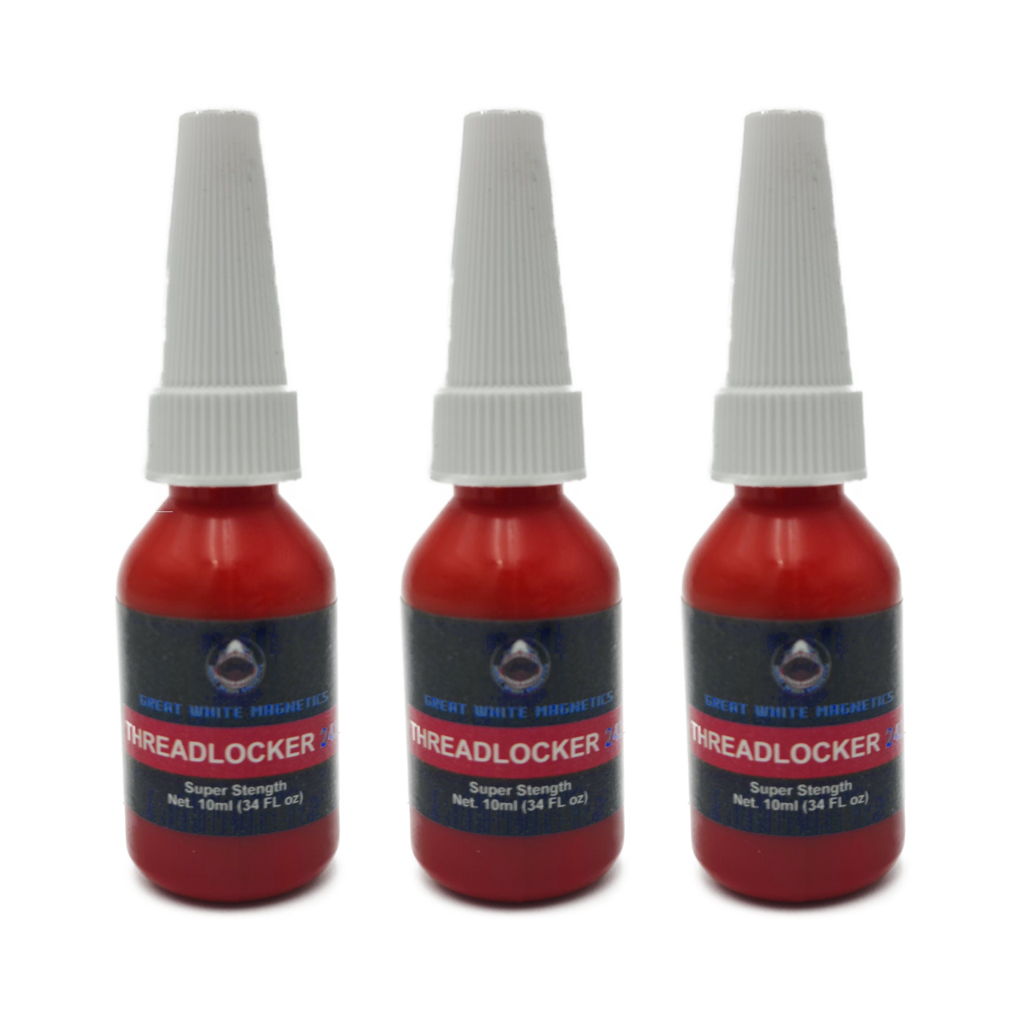 3 Pack of ThreadLocker 242 - Magnet Fishing